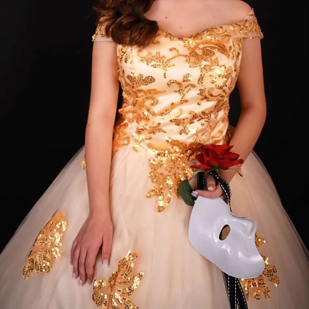Ericdress Champagne Colored Quinceañera Dress